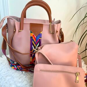 4pc  Casual Handbag Set